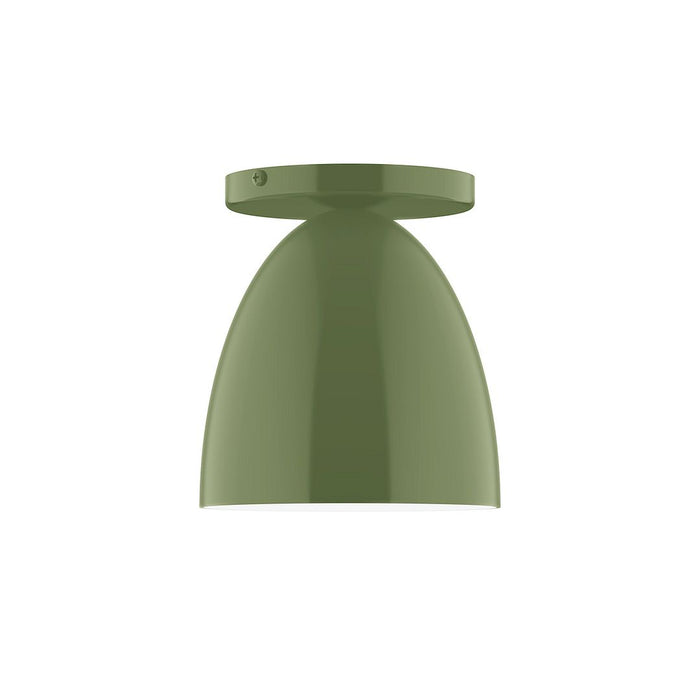Jill 6" Flush Mount in Fern Green