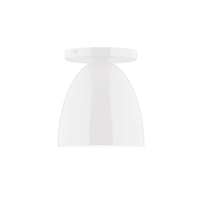 Jill 6" Flush Mount in White