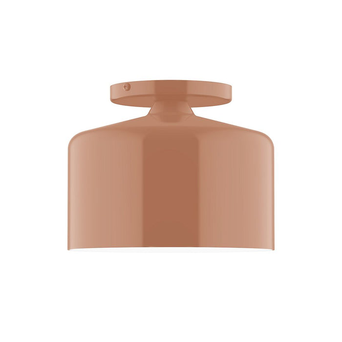 Julia 8.5" Flush Mount in Terracotta
