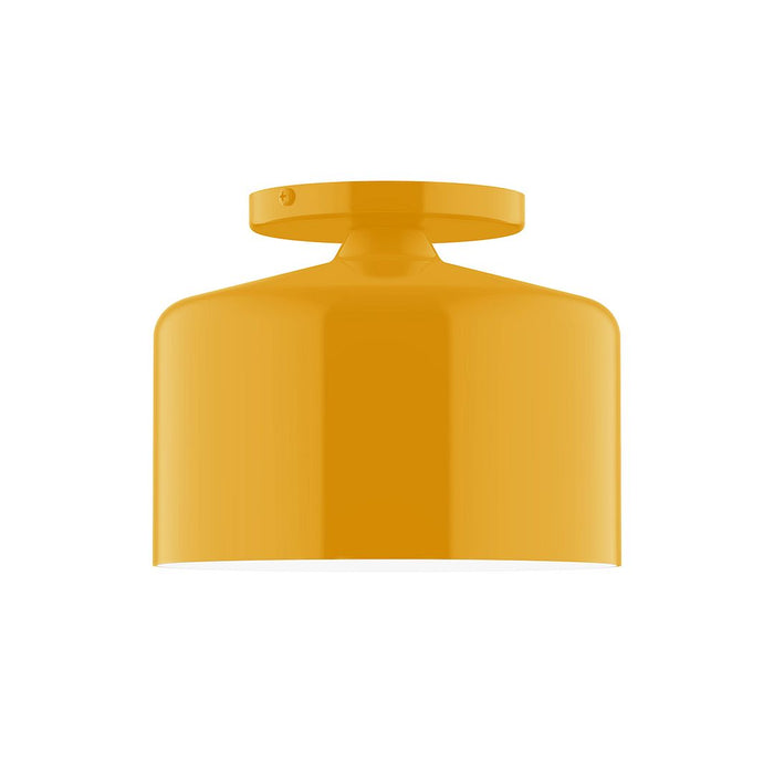 Julia 8.5" Flush Mount in Bright Yellow