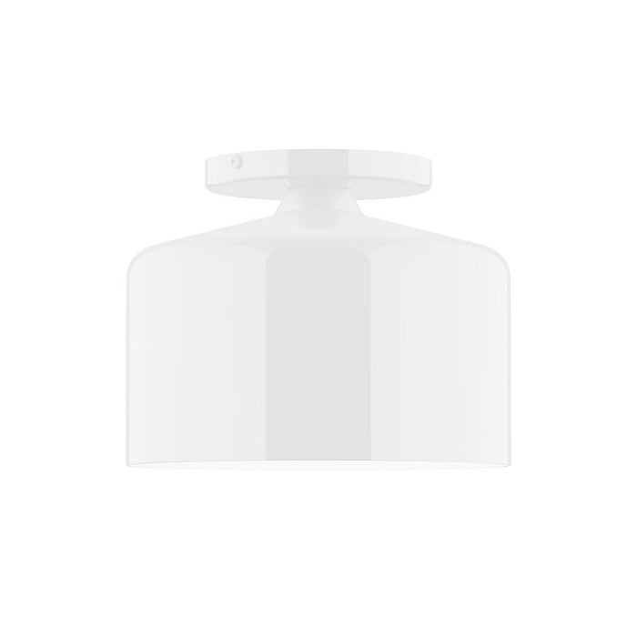 Julia 8.5" Flush Mount in White