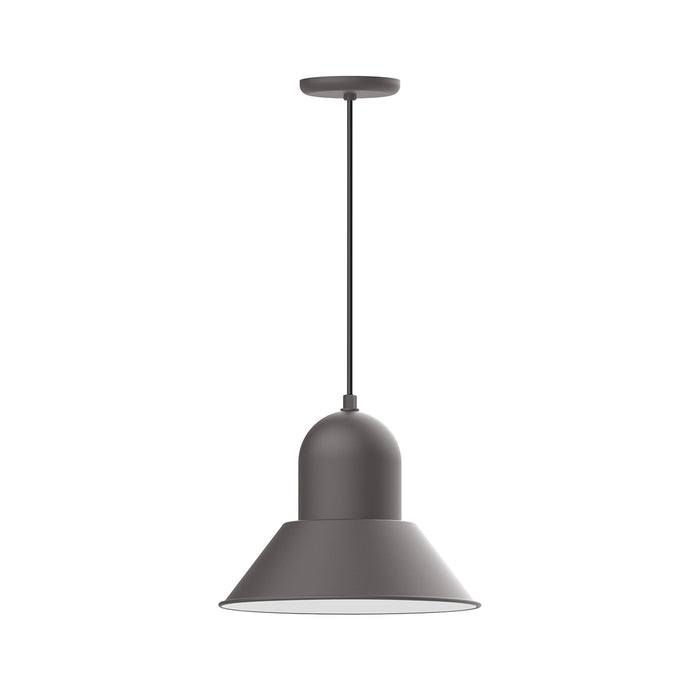 Prima 14" LED Pendant in Bronze Matte | Montclair Light Works