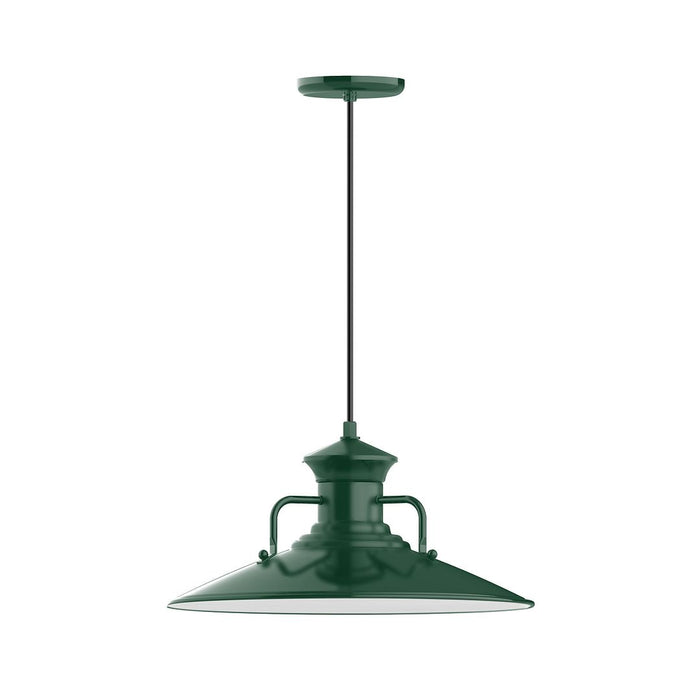 Homestead 18" pendant in Forest Green