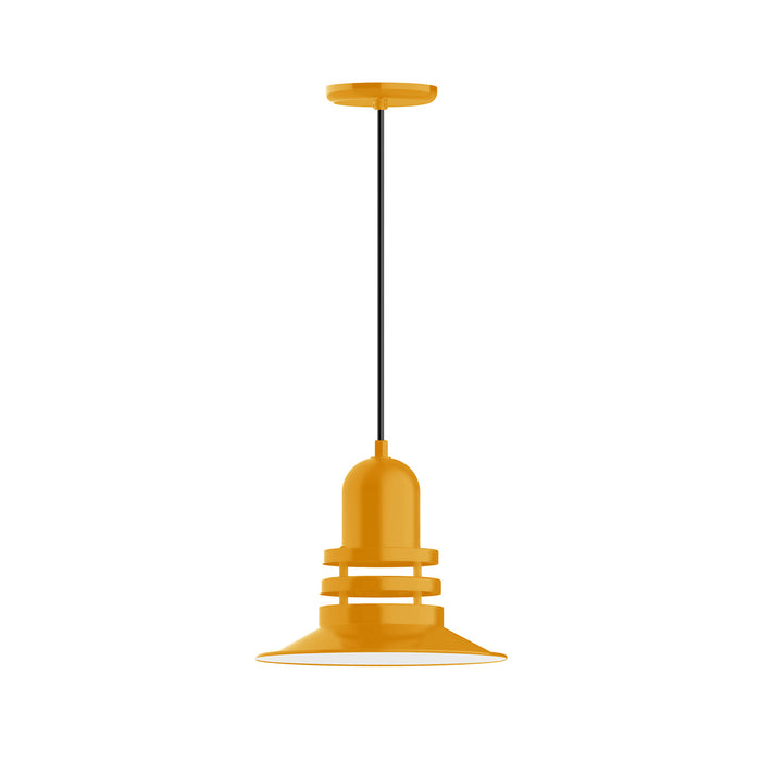 Atomic 12" pendant in Bright Yellow | Montclair Light Works