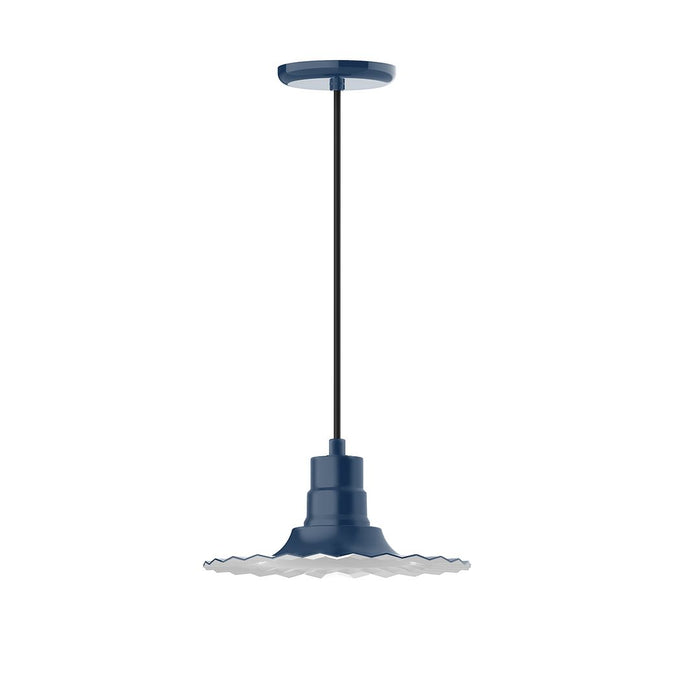 Radial 12" pendant in Navy