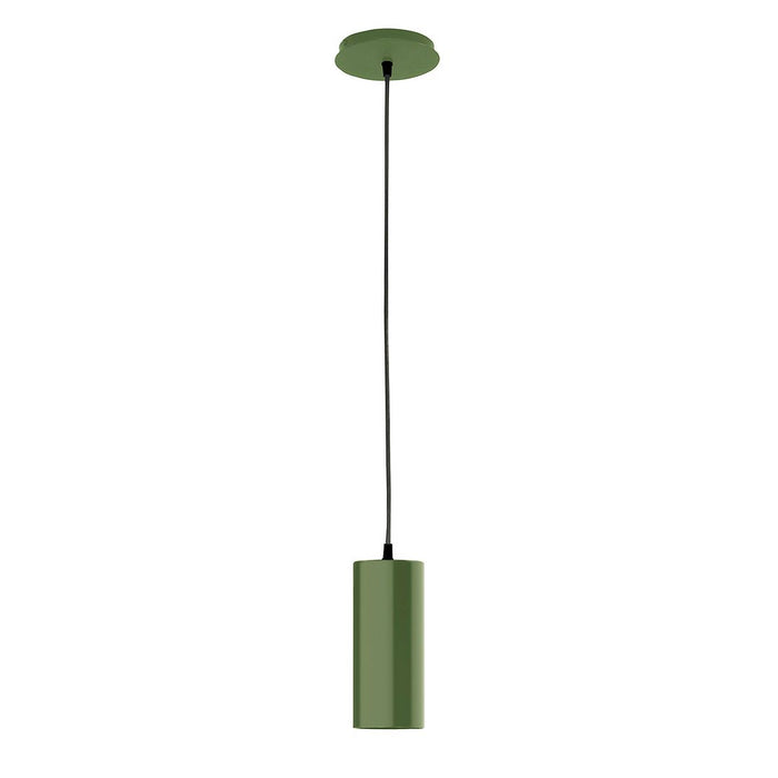 Jordan 3.5" LED Pendant in Fern Green
