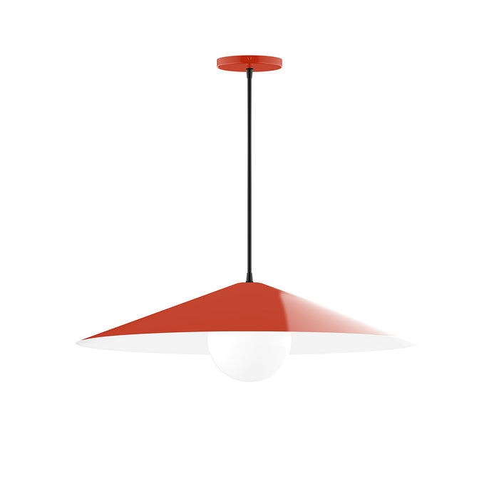 Vessel 24" Pendant in Vermillion | Montclair Light Works