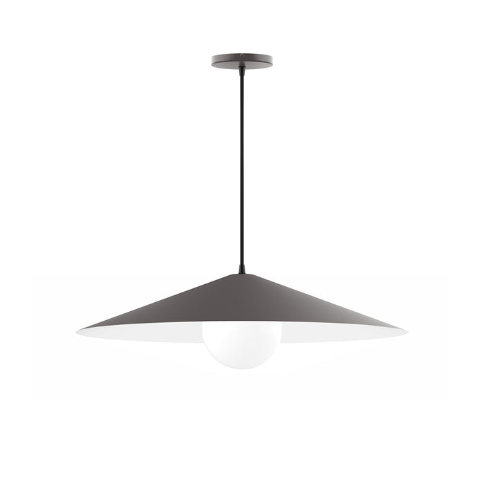 Vessel 24" Pendant in Bronze Matte | Montclair Light Works