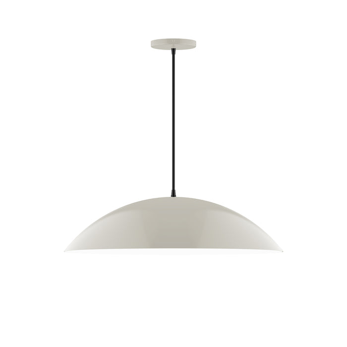 Plateau 24" LED Pendant in Silk Gray | Montclair Light Works
