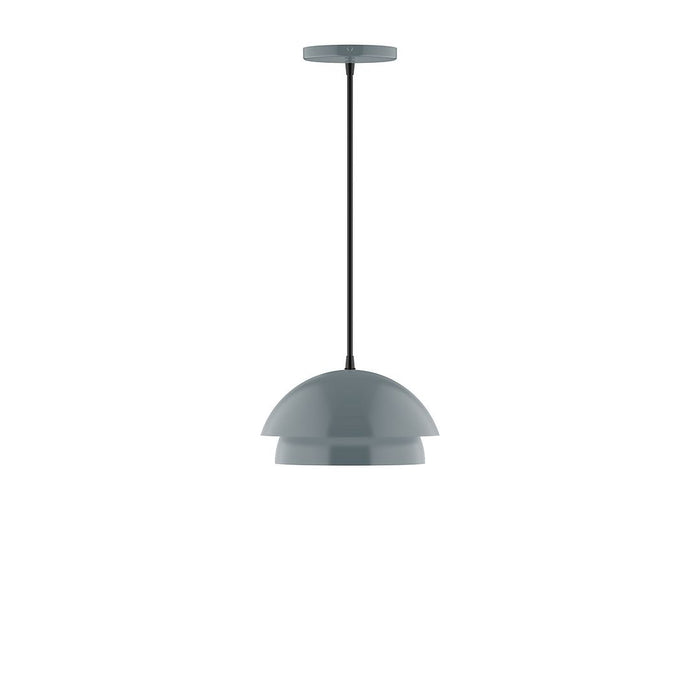Nest 10" LED Pendant in Slate Gray