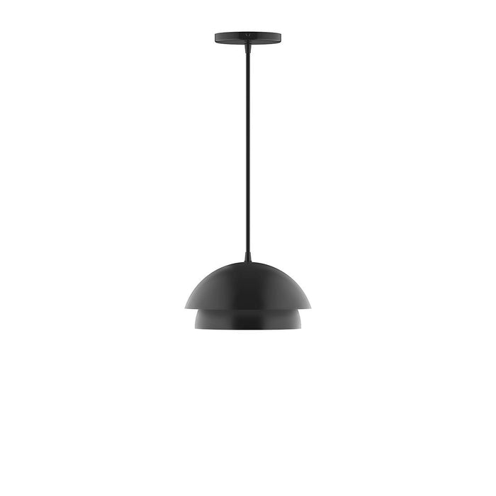 Nest 10" LED Pendant in Black