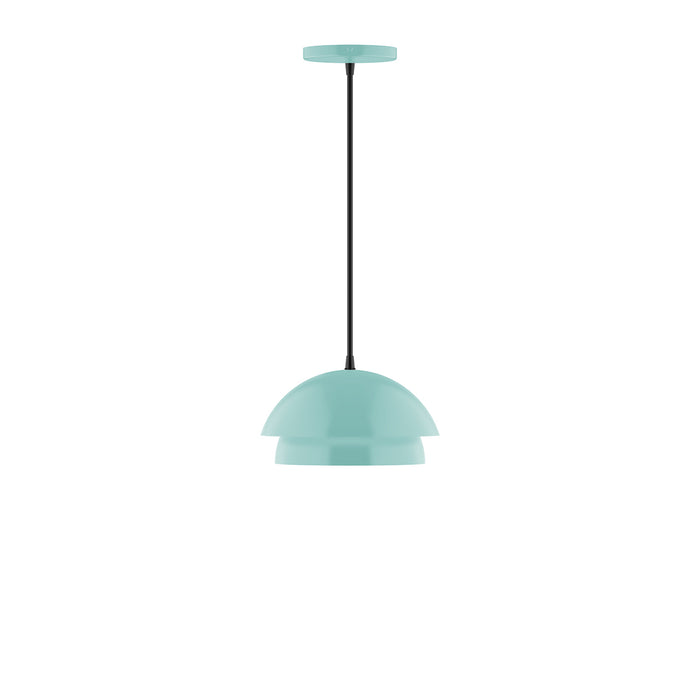 Nest 10" Pendant with Glass Globe in Sea Green | Montclair Light Works