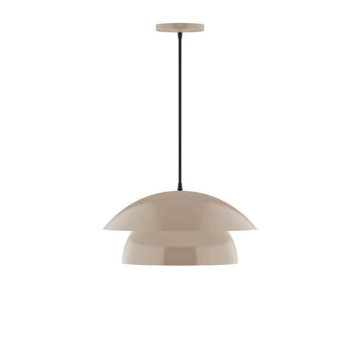 Nest 16" LED Pendant in Clay | Montclair Light Works
