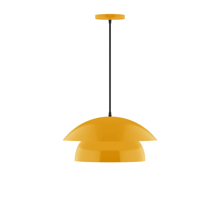 Nest 16" Pendant in Bright Yellow | Montclair Light Works