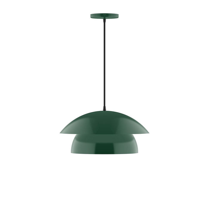 Nest 16" Pendant in Forest Green