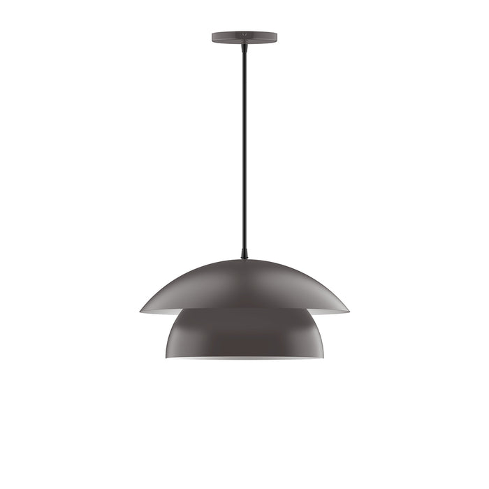 Nest 16" LED Pendant in Bronze Matte | Montclair Light Works