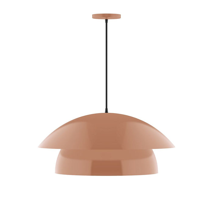 Nest 24" LED Pendant in Terracotta
