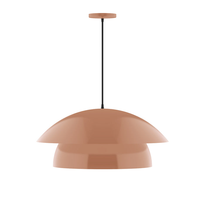 Nest 24" LED Pendant in Terracotta | Montclair Light Works