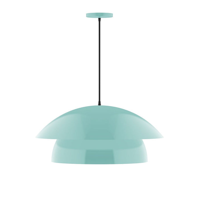 Nest 24" LED Pendant in Sea Green