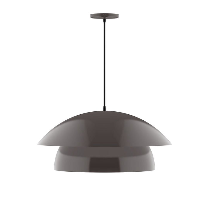 Nest 24" LED Pendant in Architectural Bronze