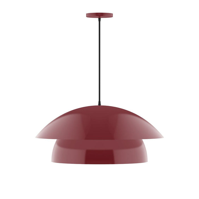 Nest 24" LED Pendant in Barn Red