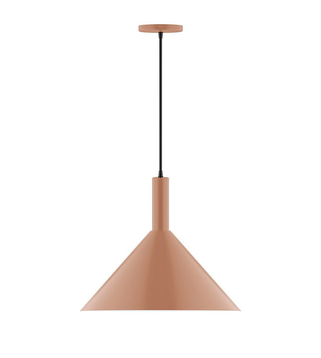 Chase 18" LED Pendant Light in Terracotta