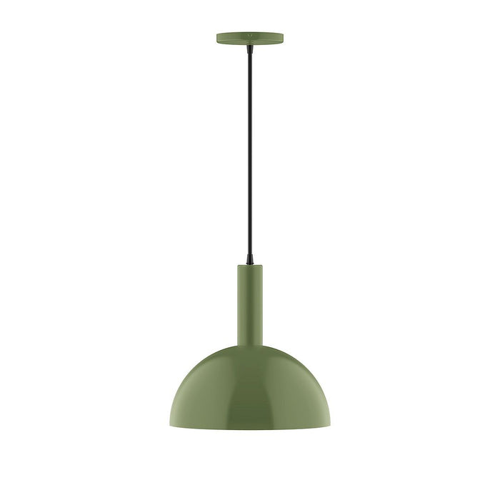 Ray 12" LED Pendant in Fern Green