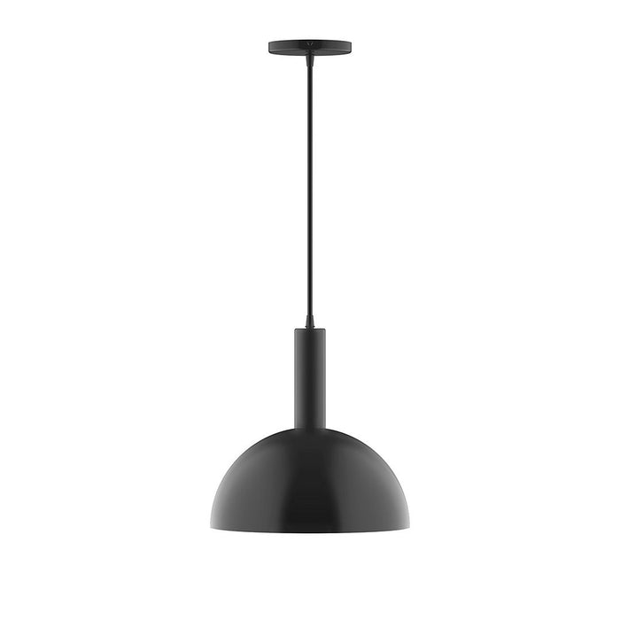 Ray 12" LED Pendant Light in Black