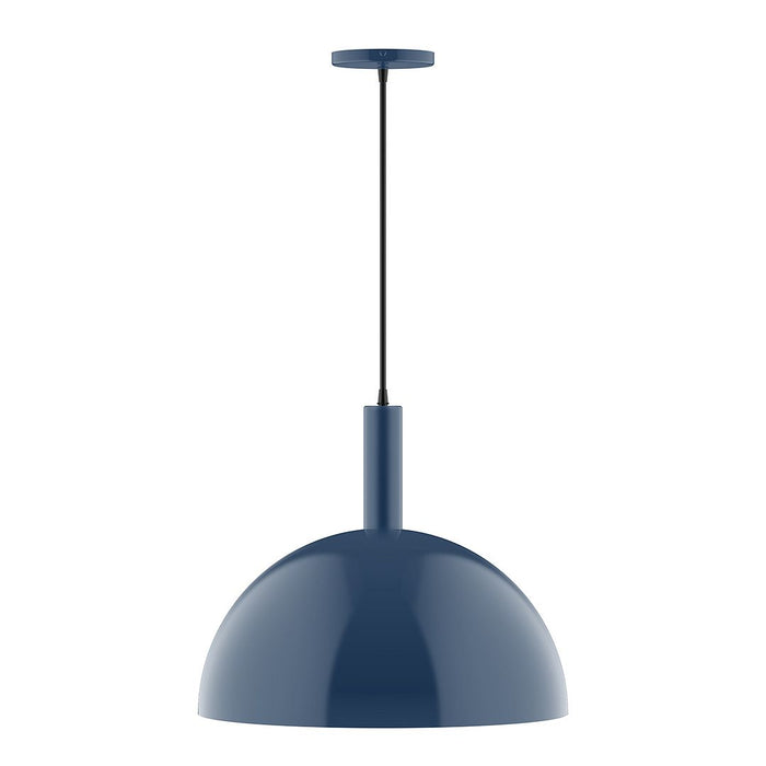 Ray 18" LED Pendant in Navy