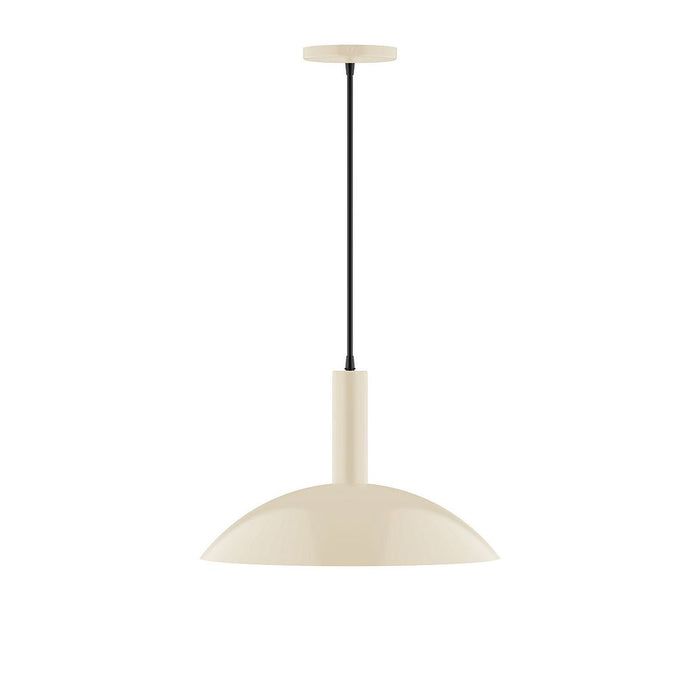 Glow 16" LED Pendant in Cream