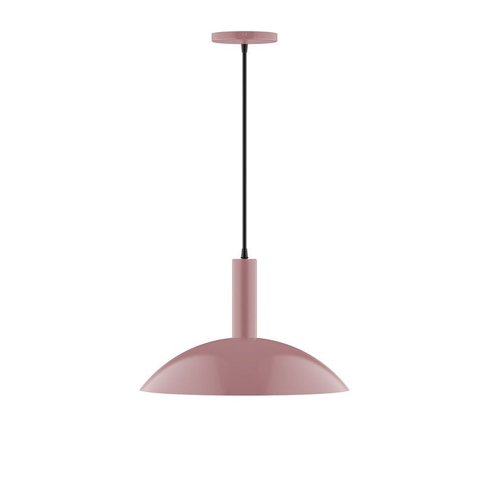 Glow 16" LED Pendant in Mauve