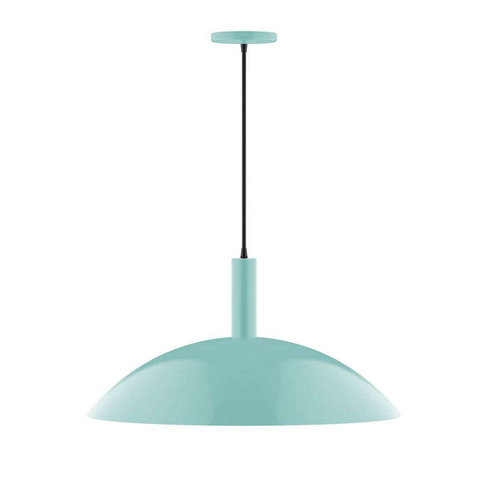 Glow 24" LED Pendant in Sea Green