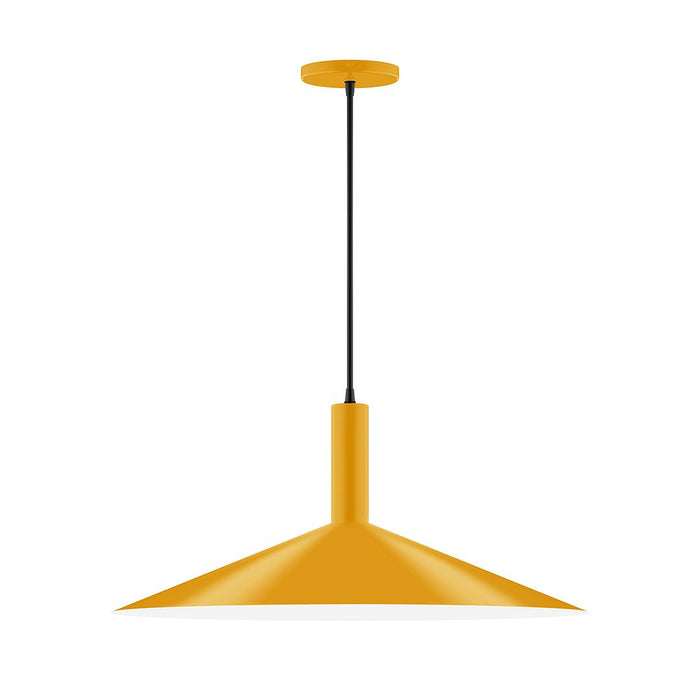 Zing 24" Pendant in Bright Yellow