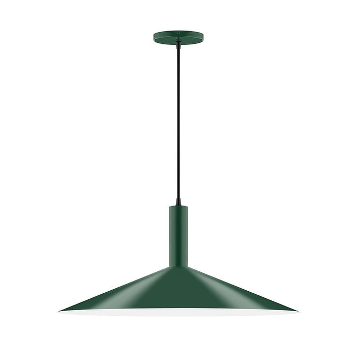 Zing 24" Pendant in Forest Green
