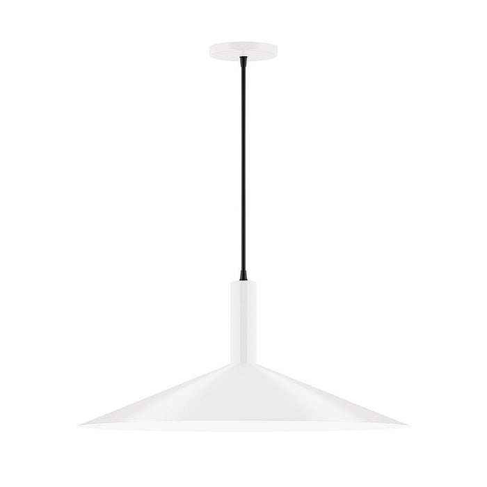 Zing 24" Pendant in White