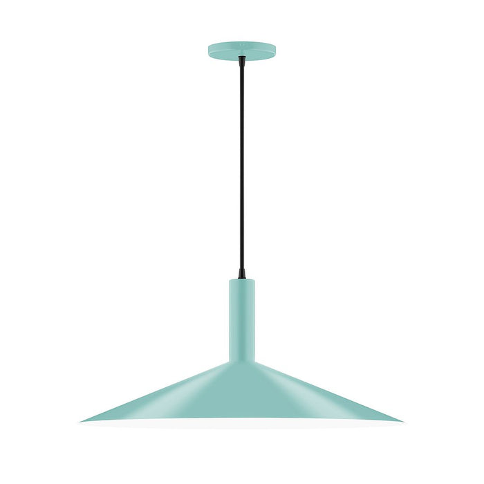 Zing 24" LED Pendant in Sea Green