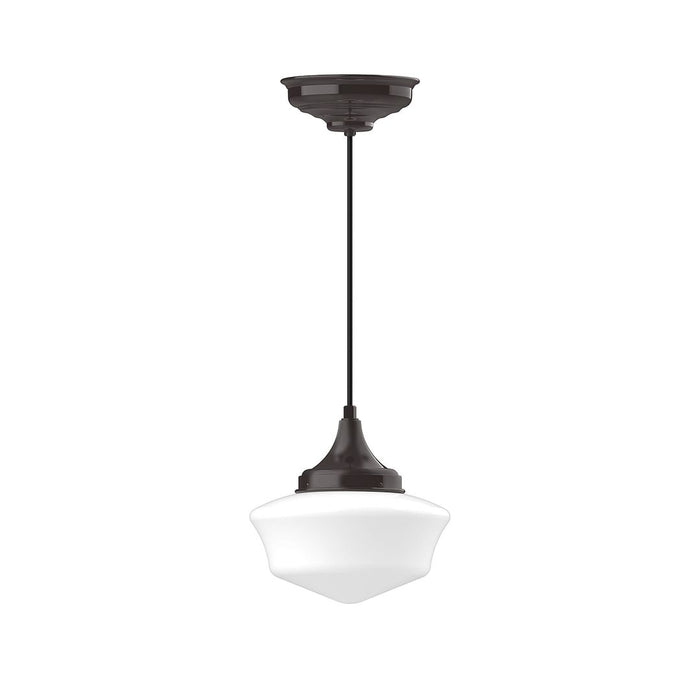 Schoolhouse 12" pendant in Architectural Bronze