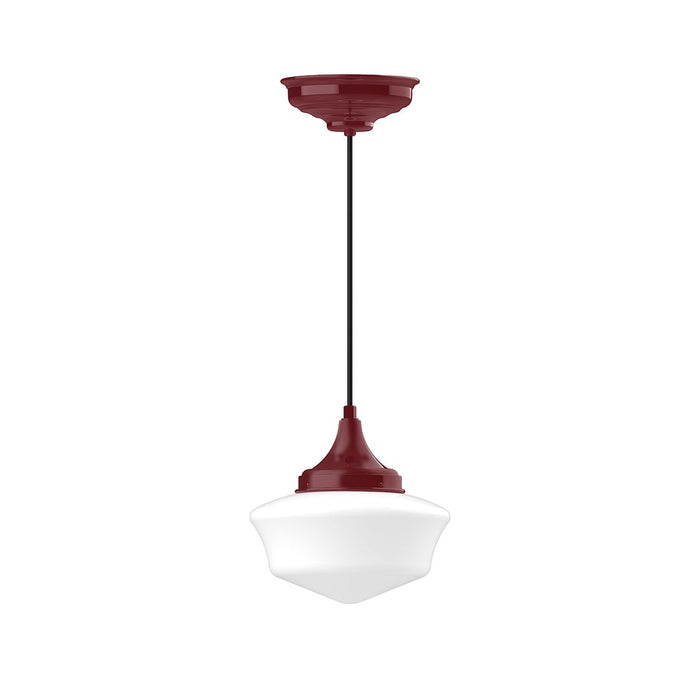 Schoolhouse 12" Pendant Light in Barn Red