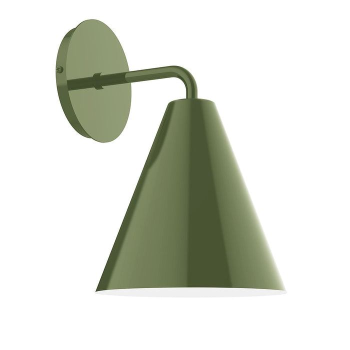 Jynx 8" Wall Sconce in Fern Green