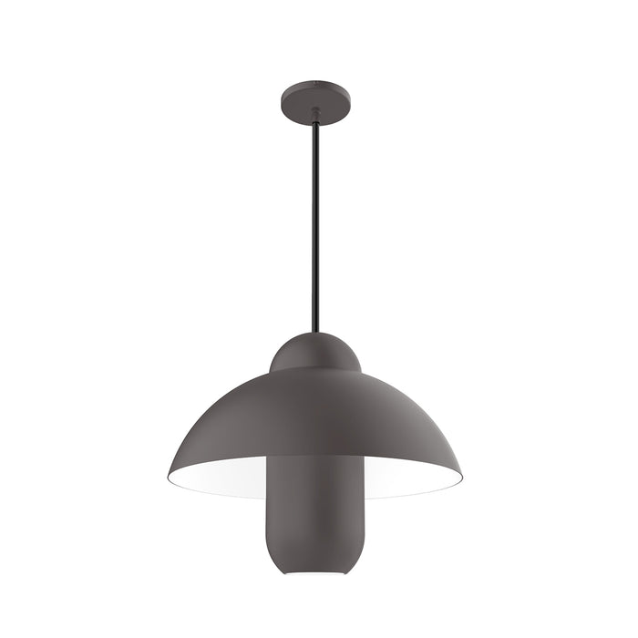 June Bug 18" Stem Hung Pendant in Bronze Matte