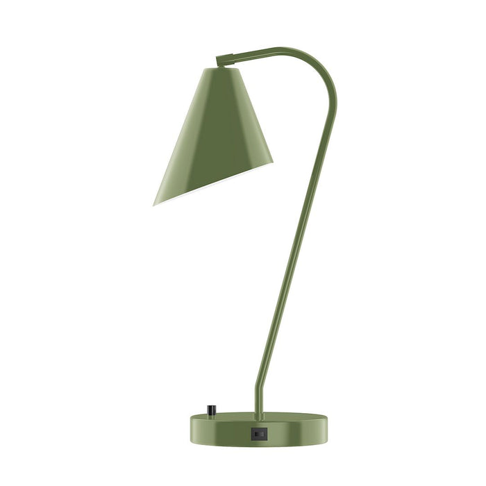 Jasmine Table Lamp in Fern Green