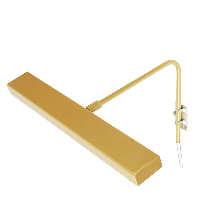 Designer 16" Plug-In LED Picture Light in Gold Matte