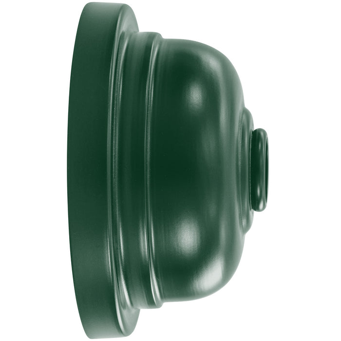Homestead 12" LED Straight Arm Wall Light in Forest Green