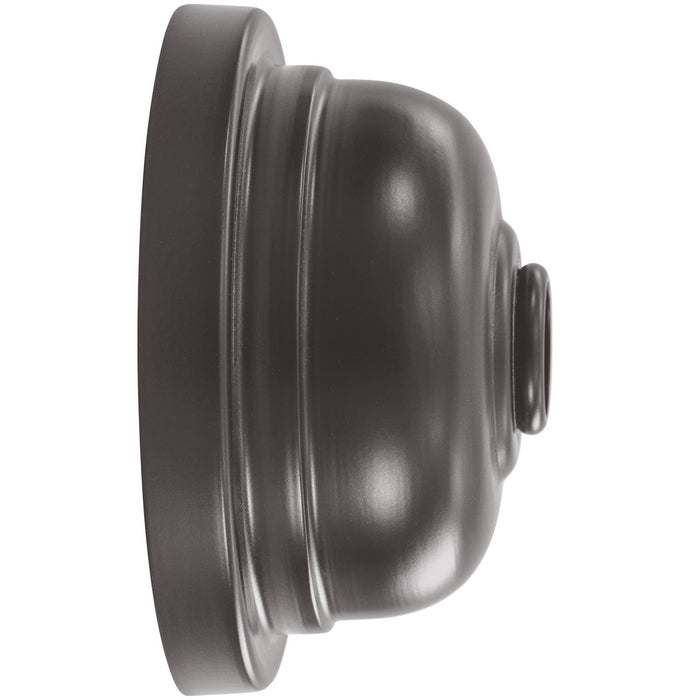 Atomic 12" LED Curved Arm Wall Light in Architectural Bronze