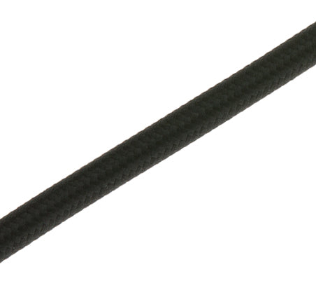 Black power cord section for light blue LED pendant light