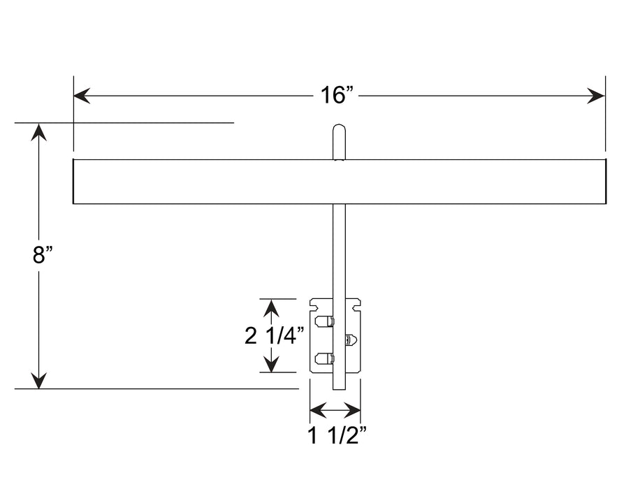 Designer 16" Plug-In 2700K LED Picture Light in Gold Matte Line Drawing