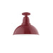 Cafe 12" Flush Mount Light in Barn Red | Montclair Light Works