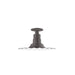 Radial 12" Flush Mount Light in Bronze Matte | Montclair Light Works