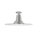 Radial 16" Flush Mount Light in Painted Galvanized | Montclair Light Works