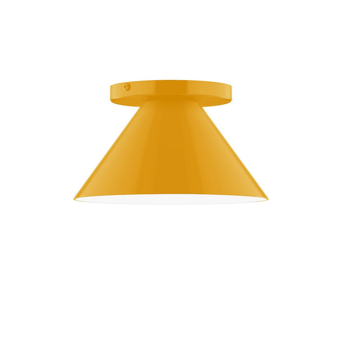 Axis Pinnacle 8" Flush Mount in Bright Yellow